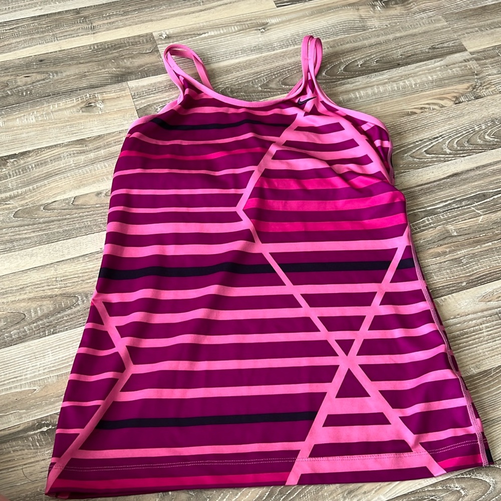 Nike, Dri Fit, Sports Bra, Tank.